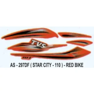 Graphics Sticker Set For Tvs Star City 110