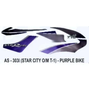 Sticker Set For Tvs Star City