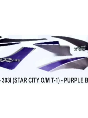 Sticker Set For Tvs Star City