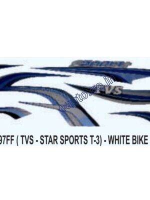 Blue Sticker Set For Tvs Star Sports