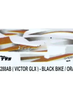 graphics-sticker-set-for-tvs-victor-glx-black-vehicle-orange-sticker-400x400 Orange Sticker Set For Tvs Victor Glx
