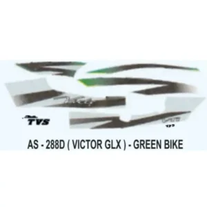 Red Sticker Set For Tvs Victor Glx