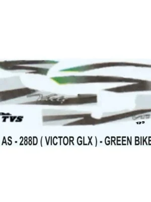 Red Sticker Set For Tvs Victor Glx