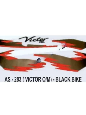 Sticker Set For Black Tvs Victor