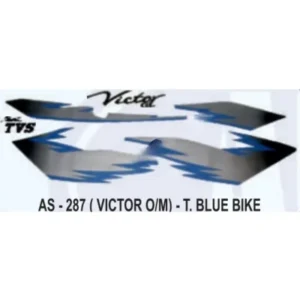 Sticker Set For Blue Tvs Victor