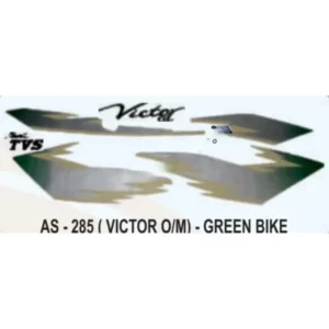 Sticker Set For Green Tvs Victor