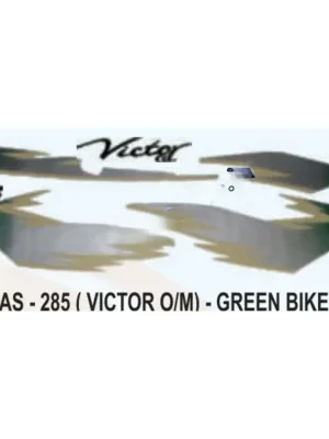 Sticker Set For Green Tvs Victor