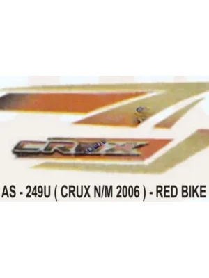 Sticker Set For Red Yamaha Crux