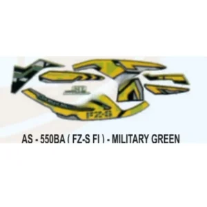 Graphics Sticker Set For Yamaha Fzs fi