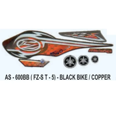 Graphics Sticker Set For Yamaha FzS