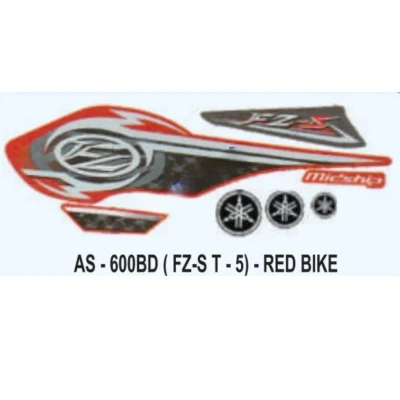 Graphics Sticker Set For Yamaha Fzs