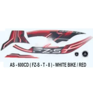 Graphics Sticker Set For Yamaha Fzs