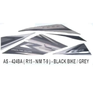 Grey Sticker Set For Yamaha R15
