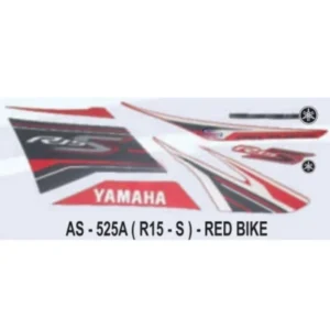 Graphics Sticker Set For Yamaha R15 S