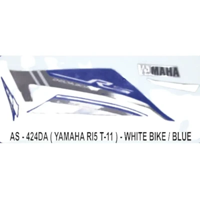 Blue Sticker Set For Yamaha R15