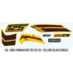Sticker Set For Yamaha Ray Zr 125 3.0