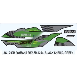 Green Sticker Set For Yamaha Ray Zr 125