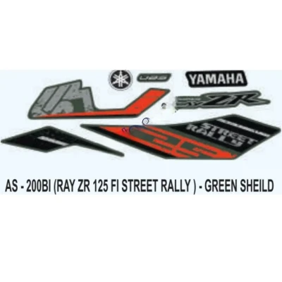 Sticker Set For Yamaha Ray Zr 125 Fi