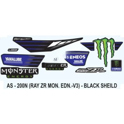 Sticker Set For Yamaha Ray Zr V3