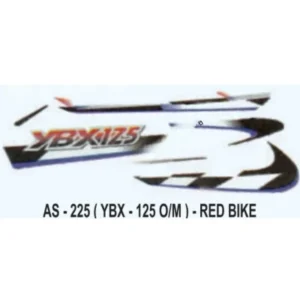 Graphics Sticker Set For Yamaha Ybx 125