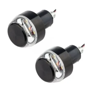 Handle Bar Led Color Light Set For All Bikes ( Lh+rh)