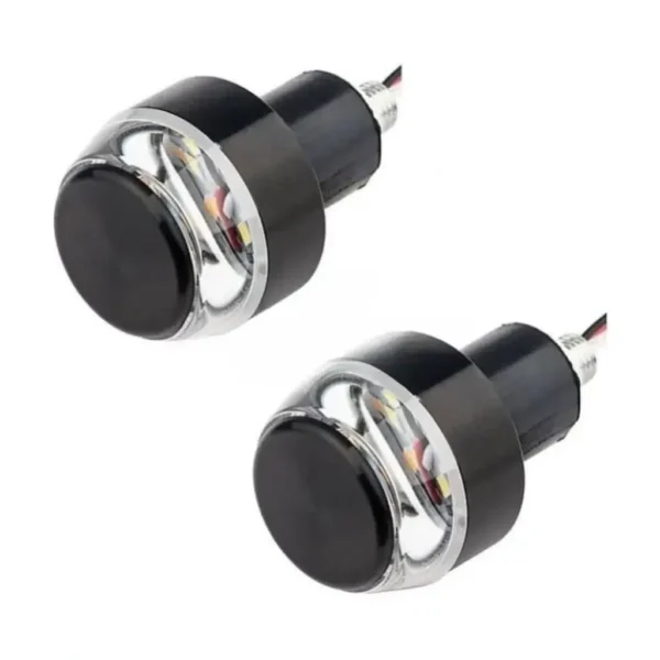 Handle Bar Led Color Light Set For All Bikes ( Lh+rh)