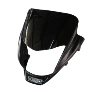 Headlight Visor Fit For Bajaj Platina 100 Bs6 Black product image
