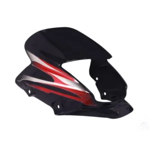 Headlight Visor Fit For Bajaj Platina 100 Es Blackred Sticker product image