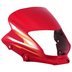 Headlight Visor Fit For Bajaj Platina 100 Es Candy Blazing Red product image