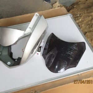 Headlight Visor Fit For Hero Cbz Xtreme New Model Type 3 Force Silver