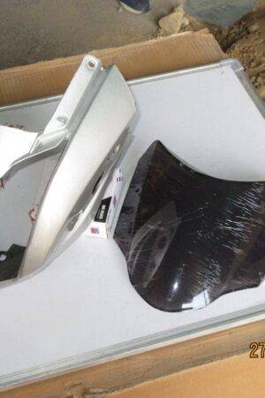 Headlight Visor Fit For Hero Cbz Xtreme New Model Type 3 Force Silver