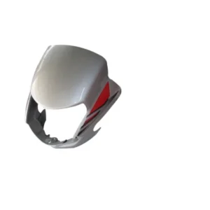 Headlight Visor Fit For Hero Cd deluxe New Model Cloud Silver red Sticker