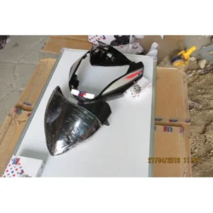 Headlight Visor Fit For Hero Glamour Type 7 Black grey Sticker