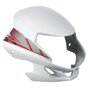 Headlight Visor Fit For Hero Hf deluxe Type 3 Cloud Silver