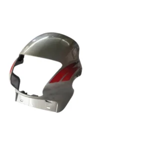 Headlight Visor Fit For Hero Passion Plus Tornado Grey red Sticker