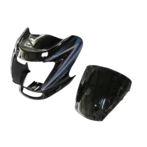 Headlight Visor Fit For Hero Passion Pro Digital Black blue Sticker