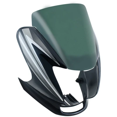 Headlight Visor Fit For Hero Passion Pro Digital Black grey Sticker bp