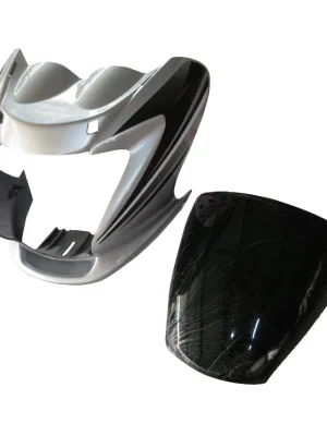 Headlight Visor Fit For Hero Passion Pro Force Silver