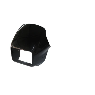 Headlight Visor Fit For Hero Splendor New Model Y2k Black