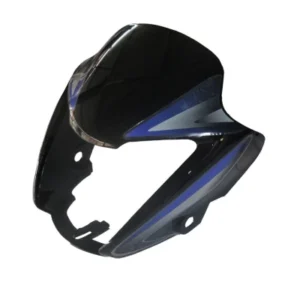 Headlight Visor Fit For Hero Splendor Nxg Black blue Sticker