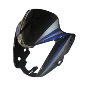 Headlight Visor Fit For Hero Splendor Nxg Latest Black blue Sticker