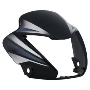 Headlight Visor Fit For Hero Splendor Nxg Latest new Graphics Black silver Sticker