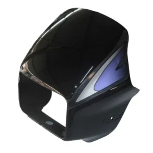 Headlight Visor Fit For Hero Splendor Plus New Model new Graphics Black purple Sticker