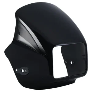 Headlight Visor Fit For Hero Splendor Pro new Graphics Black silver Sticker