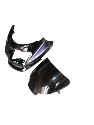 Headlight Visor Fit For Hero Super Splendor I3s Black purple