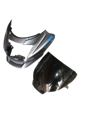 Headlight Visor Fit For Hero Super Splendor I3s Heavy Grey 2