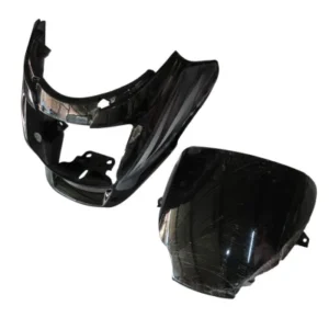 Headlight Visor Fit For Hero Super Splendor Latesttype 2 Black grey Sticker