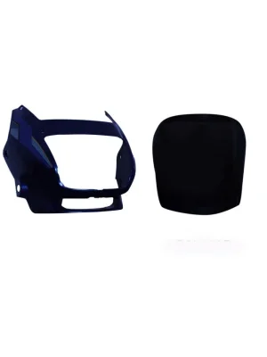 Headlight Visor Fit For Hero Super Splendor New Model Vibrant Blue