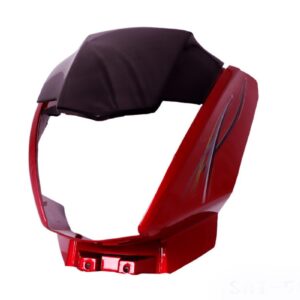 Headlight Visor Fit For Mahindra Centuro Derby Red
