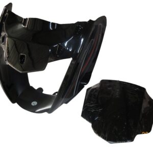 Headlight Visor Fit For Mahindra Centuro Mh Black